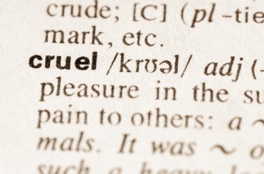 Zalim kelimenin sözlük tanımı 