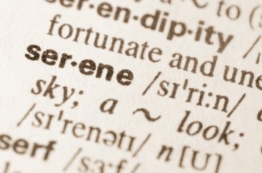 Kelimenin sözlük tanımı