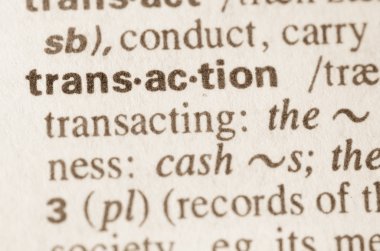 Kelime işlem sözlük tanımı 