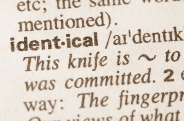 Aynı kelimenin sözlük tanımı 