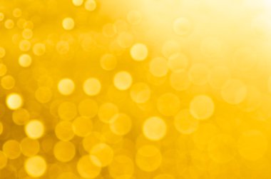 Sarı soyut bulanık bokeh arka plan 