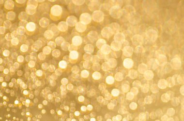 Altın soyut bulanık bokeh arka plan 