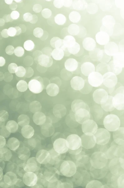 Green abstract blurred bokeh background — Stock Photo, Image