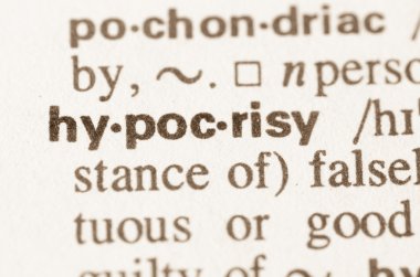 Word ikiyüzlülük sözlük tanımı