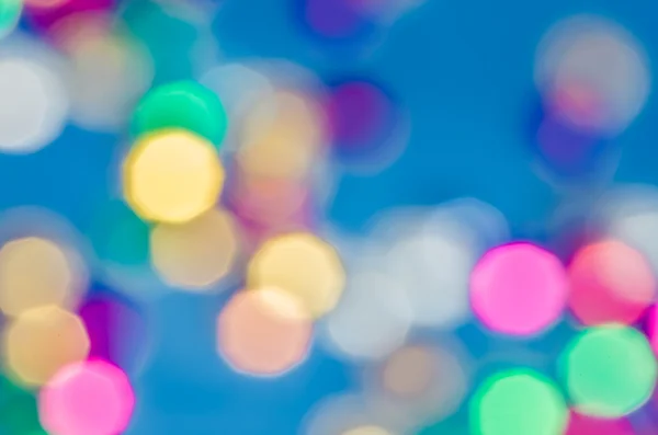 Veelkleurige abstracte wazig bokeh achtergrond — Stockfoto