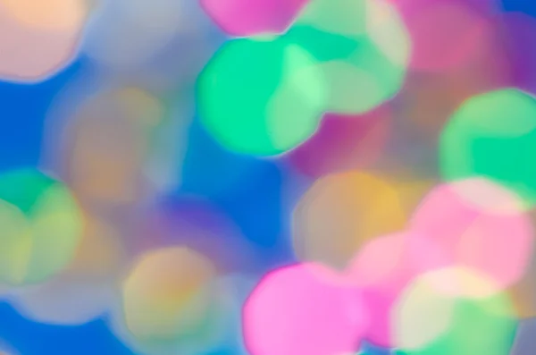 Multicolore abstrait flou fond bokeh — Photo