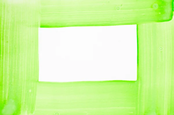 Gröna akvarell målade konsistens — Stockfoto