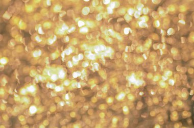 Altın bokeh arka ışıklar arka plan 