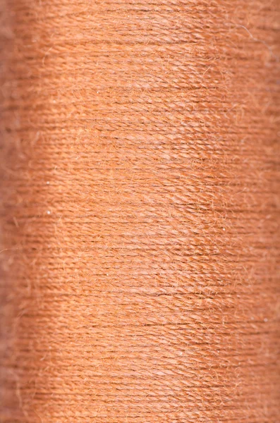 Bobina di filo marrone — Foto Stock