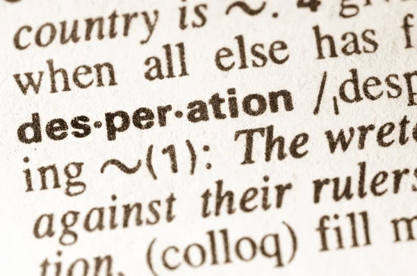 word çaresizlik sözlük tanımı 