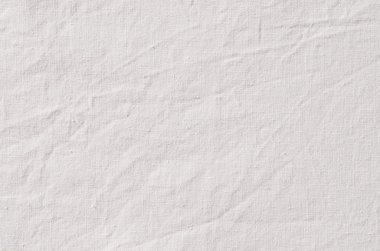 Beyaz buruşuk kumaş doku 