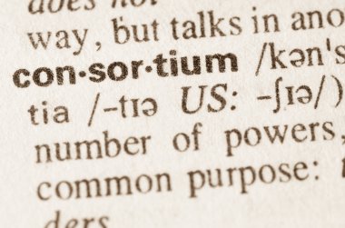 Word Konsorsiyumu sözlük tanımı 