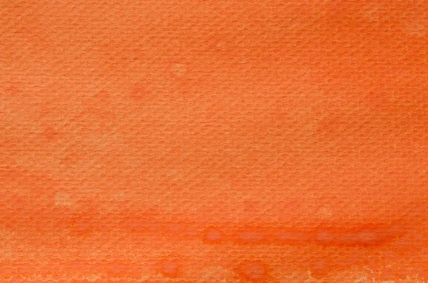Acquerello arancione dipinto texture — Foto Stock