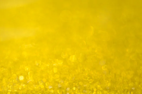 黄色のライトの背景をデフォーカス — ストック写真