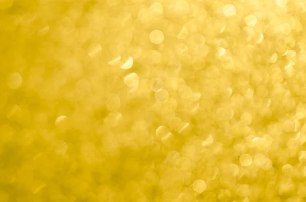 Goldener abstrakter verschwommener Bokeh-Hintergrund — Stockfoto