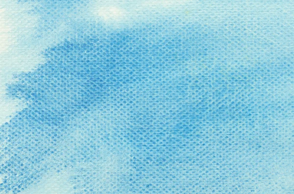 Niebieski akwarela tło tekstury — Zdjęcie stockowe