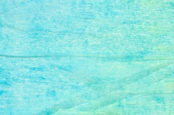 Couleur turquoise crêpe papier fond texture — Photo