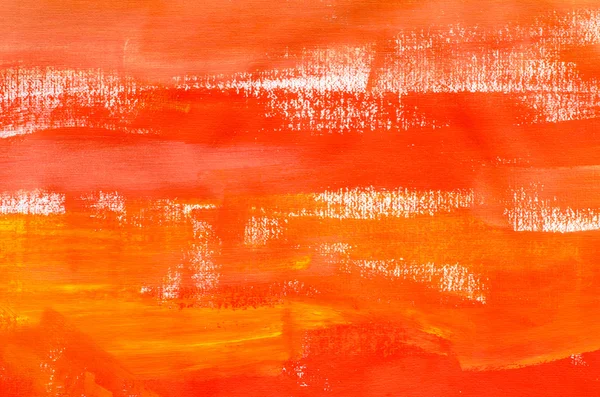 Pomarańczowy płótna malowane artystycznych tło — Zdjęcie stockowe