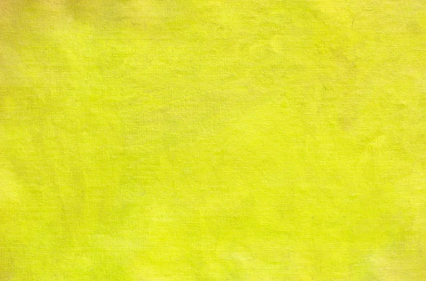 Sárga festett művészi vászon háttér — Stock Fotó