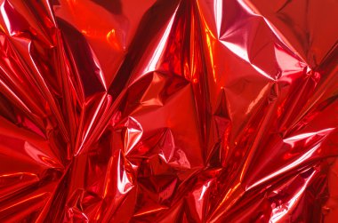 Kırmızı folyo arka plan 