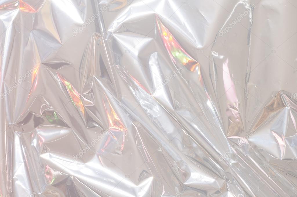 silver foil background 