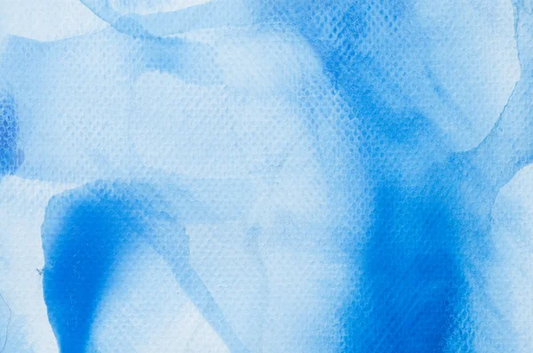 Kék akvarell háttér textúra — Stock Fotó