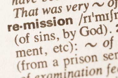 Word remisyon sözlük tanımı 