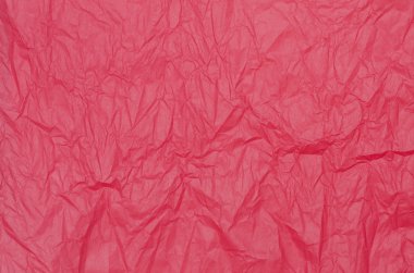Kırmızı buruşuk kağıt arka plan 
