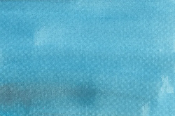 Blue painted canvas background — Stock Photo, Image