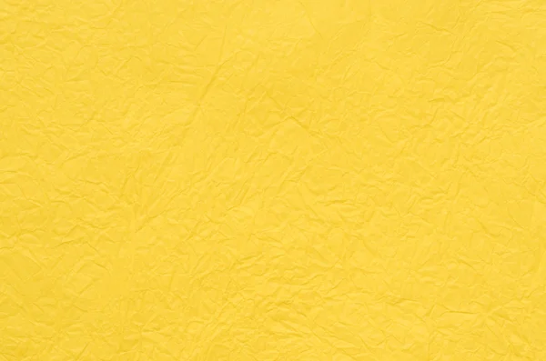 Fondo de papel de tejido arrugado amarillo —  Fotos de Stock