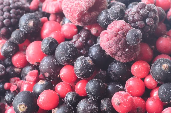 Frutas mixtas congeladas —  Fotos de Stock