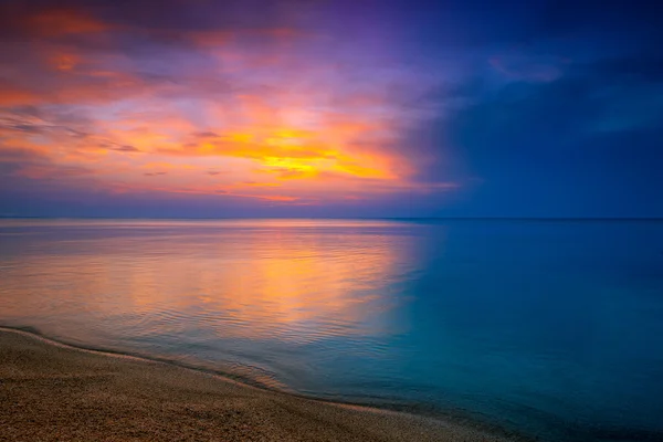 Alba sul mare — Foto Stock