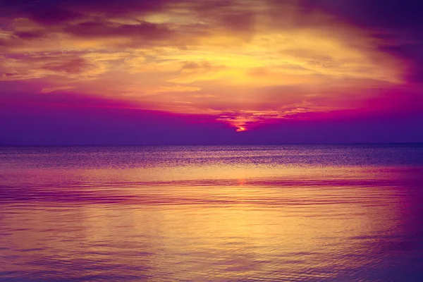 Magic Sunrise Sea — Stock Photo, Image