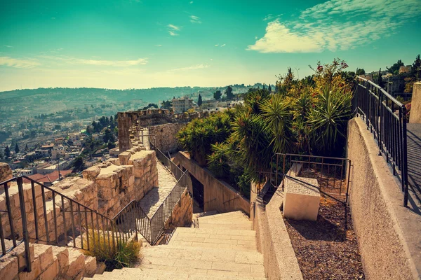 Alte Stadt jerusalem — Stockfoto