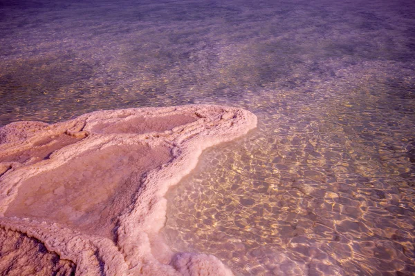 Textury z Mrtvého moře — Stock fotografie