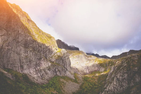 Berglandschaft Schöne Natur Norwegens — Stockfoto