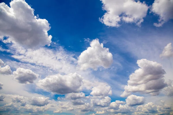 Голубое Небо Облаками Абстрактная Природа Фоне Неба Вид Воздуха Небо — стоковое фото