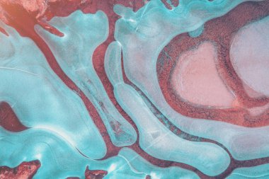 Donmuş su birikintisindeki doğal soyut desen. Doğa arkaplanı