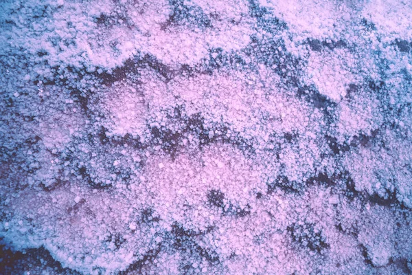 Abstrakte Textur Der Salzigen Küste Des Toten Meeres Salzkristalle Natur — Stockfoto