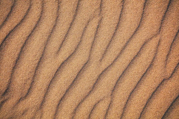 Abstrakter Welliger Sandiger Hintergrund Textur Von Sand Strand — Stockfoto
