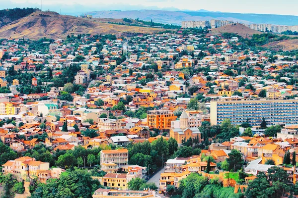 Tiflis al atardecer — Foto de Stock