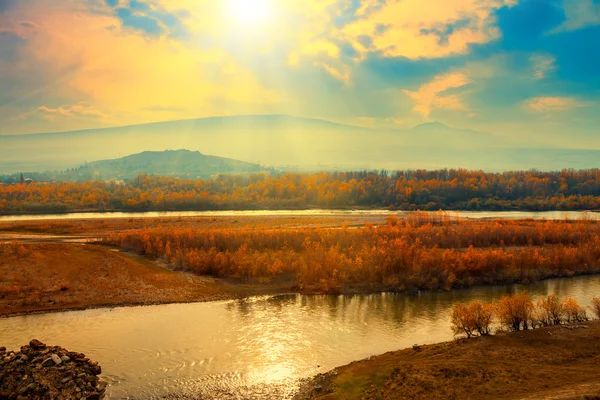 Panoramic Georgia view — Stock Photo, Image