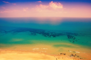ölü deniz manzara