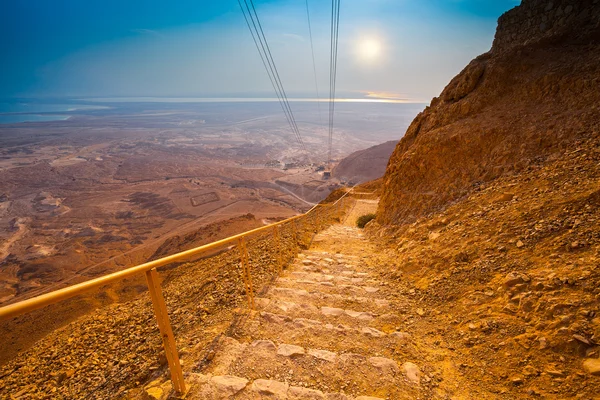 Arrampicata Masada — Foto Stock