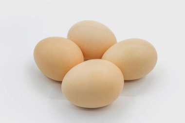 Taze ve lezzetli köy yumurtaları.