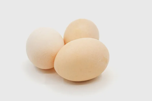 Świeże Smaczne Jajka Wiejskie — Zdjęcie stockowe