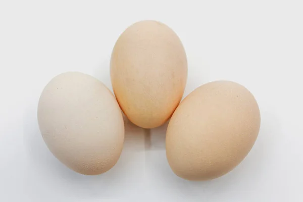 Свежие Вкусные Сельские Яйца — стоковое фото