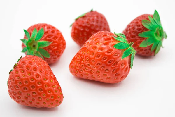 Frische Und Köstliche Erdbeerfotos — Stockfoto