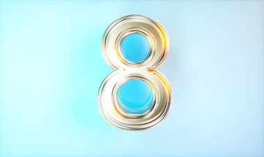 3D görüntüleme efekti numara 8