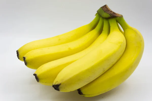 Zdjęcie Banana Szarym Tle — Zdjęcie stockowe